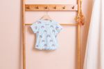 [BEBELOUTE] Rainbow Print T-Shirt (Mint), Baby T-Shirts, Cotton 100%_ Made in KOREA
